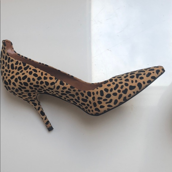 Topshop Shoes - Topshop Golden Leopard Pumps